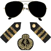 Boland Déguisement - Capitaine (4pcs)