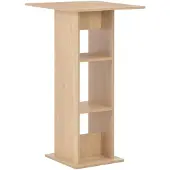 vidaXL Bartisch Eichenbraun 60x60x110 cm