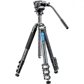 Leofoto Manba LV-323C + Fluid-Videokopf BV-10