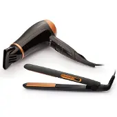 Remington Haartrockner 2000W Ionic Ceramic 2 Geschwindigkeiten 3 Temperaturen Beige/Schwarz
