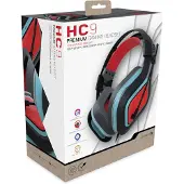 Gioteck HC9, Kabelgebunden, Gaming, Kopfhörer, Rot