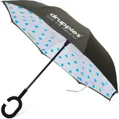 Druppies Regenschirm Regenschirm in donkergrijs | Gr.: onesize