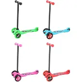 No Fear Kinder-Roller mit 3 Rädern 54 x 22,5 x 66 cm - Blau / Pink / Rot / Grün