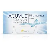 Acuvue Oasys (6er Packung) 14-Tageslinsen (2.25 dpt & BC 8.8) mit UV-Schutz für trockenere Augen