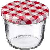 Westmark 6 Wurst-, Sturzgläser 230ml, D82 mm
