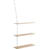 Woud Stedge Add-on Regal L80 Matt White Oak - , Holz, Holz