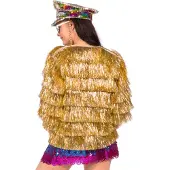 Coppens Jacke "Fransen", gold
