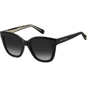 Tommy Hilfiger Damen TH 1884/S 807/9O Gläser SONNENBRILLEN Acetat Schwarz Grau Cat Eye Schattiert