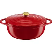 Tefal Air E25489, 5,7 l, Oval, Rot, Aluminium-Guss, Keramik, Rot