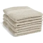 Yumeko Handtuch Baumwolle 50x100 Beige - Eco, Bio & Fairtrade