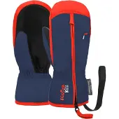 Reusch Fäustlinge Ben Mitten Kinder Dress Blue / Cherry Tomato-3 - 4 jaar