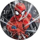 Ert Spiderman Wanduhr