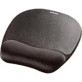 Fellowes Mauspad mit Handgelenkauflage, mit Memory Foam, schwarz