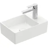 Villeroy & Boch Memento 2.0 Handwaschbecken 40 cm mit 1 Hahnloch, ohne Überlauf