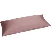 Yumeko Kissenbezug Baumwollsatin 40x80 Rosa - Eco, Bio & Fairtrade