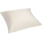 Yumeko Kissenbezug Baumwollsatin 50x60 Naturell - Eco, Bio & Fairtrade