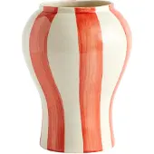 HAY - Sobremesa Stripe Vase S - Red (541543)