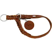 Hunter Dressurhalsung Solid Education L-XL, cognac