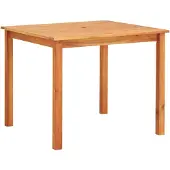 vidaXL Gartentisch 88x88x74 cm Massivholz Akazie