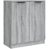 vidaXL Sideboard Grau Sonoma 60x30x70 cm Holzwerkstoff