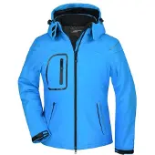 James & nicholson Damen 3-Lagen Winter Softshell Jacke Softshell-Jacke JN1001 navy L