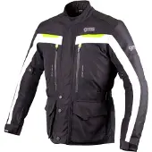 GMS Gear Schwarz Weiß Neon Gelb Textiljacke Größe XS