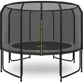 Magic Jump Fiber Grau Trampolin 366 cm mit sicherheitsnetz