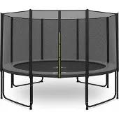 Magic Jump Grau Trampolin 427 cm mit sicherheitsnetz
