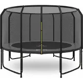 Magic Jump Fiber Grau Trampolin 427 cm mit sicherheitsnetz