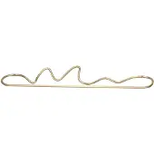 Ferm Living - Curvature Towel Hanger Brass