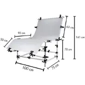 Falcon Eyes Aufnahmetisch ST-1020A 100x200cm