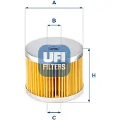Ufi Kraftstofffilter 26.652.00