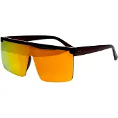 Wilbers Flat Top Sonnenbrille orange