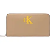 Calvin Klein Jeans CKJ Sleek Zip Around Wallet Solid