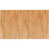 vidaXL Waschtischplatte Hellbraun 100x60x2,5 cm Massivholz Behandelt