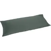 Yumeko Kissenbezug Jersey Baumwolle 40x80 Grün - Eco, Bio & Fairtrade