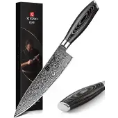 Xinzuo - Damast Kochmesser - B20 Ya Serie