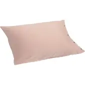 Yumeko Kissenbezug Jersey Baumwolle 50x60 Rosa - Eco, Bio & Fairtrade
