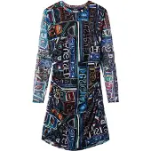 Desigual Kurze Kleider VEST_LETTERING damen