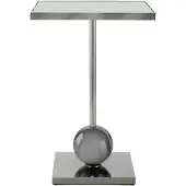 Alygn | Beistelltisch Leva Schwarz Stahl 42x42x62 cm | NADUVI