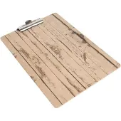 Olympia Speisekarte Klemmbrett Holzoptik A4