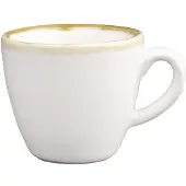 Olympia Kiln Espressotassen Kreideweiß 8,5cl (6 Stück)