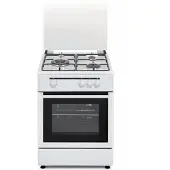 Vitrokitchen Cb5530bb Butangas-herd Mit Backofen 3 Brennern