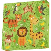 Diamond Dotz DOTZ in the Jungle, Animals, Mehrfarbig, 2901 Stück(e), 280 mm, 280 mm, Kleine Teile. Erstickungsgefahr, Nicht für Kinder unter 36 Monaten geeignet