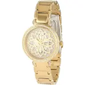 GUESS Damen Armbanduhr Lily, goldfarben 36 mm GW0528L2