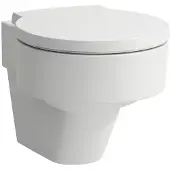 Laufen Wand-WC VAL Tiefspüler, spülrandlos weiß