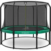 Magic Circle Pro Pro Trampoline 366 cm Grün mit sicherheitsnetz