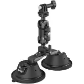 SmallRig 3566 Tragbare Doppel-saugnapf-kamerahalterung