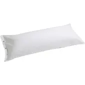 Yumeko Kissenbezug Flanell 40x80 Weiß - Eco, Bio & Fairtrade