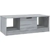 vidaXL Couchtisch Grau Sonoma 102x50x36 cm Holzwerkstoff